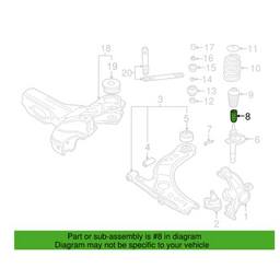 Audi VW Strut Bump Stop - Front 1H0412303B